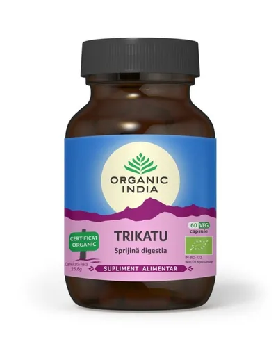 TRIKATU SPRIJINA DIGESTIA FORMULA AYURVEDICA 60 CAPSULE BIO ORGANIC INDIA