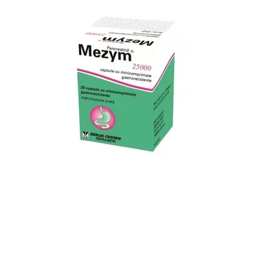 MEZYM 25.000 2 BLISTERE 10 CAPSULE GASTRO
