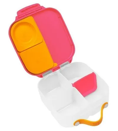 Caserola compartimentata Roz Mini Lunchbox 1L, 1 bucata, Bbox