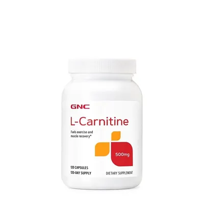 GNC L-CARNITINE 500MG L-CARNITINA 120 CAPSULE