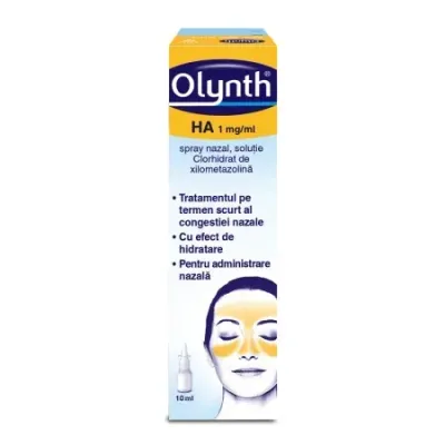 Olynth HA spray nazal, 1 mg/ml, solutie