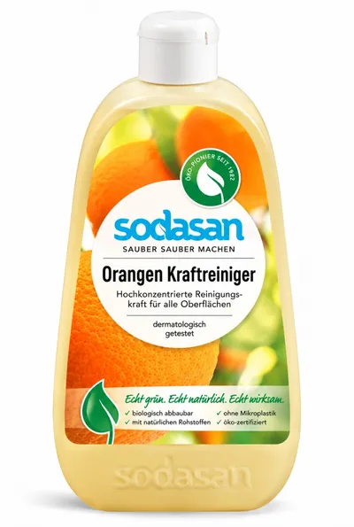 Soluție Universală de Curățare cu Portocală, 500 ml, Sodasan