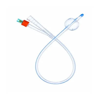 Sonda Foley cu 2 cai, din silicon