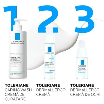 Pachet Toleriane Dermallergo – Ingrijire Completa pentru Ten Sensibil | La Roche-Posay