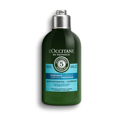 Balsam pentru par cu efect revitalizant Purifying, 250ml, L'Occitane