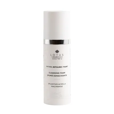 Spuma de curatare pentru ten demachianta Natural Botulinic Plant, 75ml, Lotus Cosmetics