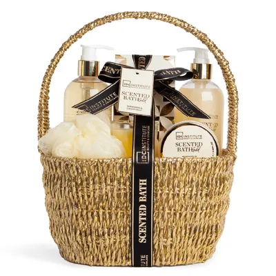 Set Scented Bath Gold Basket, IDC Institute