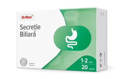 Dr.Max Secretie biliara, 20 capsule
