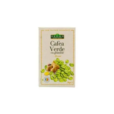 Cafea verde cu ghimbir, 50g, Vedda