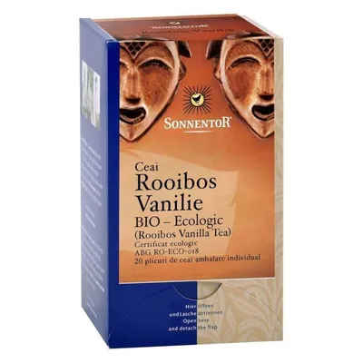 Ceai Bio Rooibos Vanilie, 20 plicuri, Sonnentor