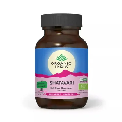 ORGANIC INDIA SHATAVARI ECHILUBRU HORMONAL BIO 60 CAPSULE