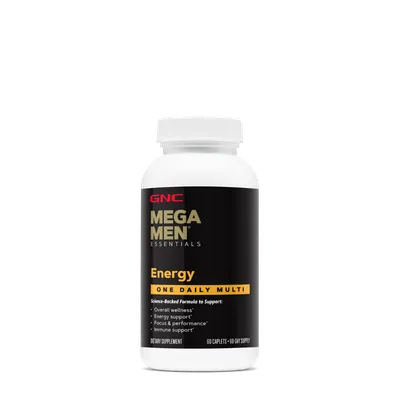Complex de multivitamine pentru barbati® Energie si Metabolism Mega Men®, 60 tablete, GNC