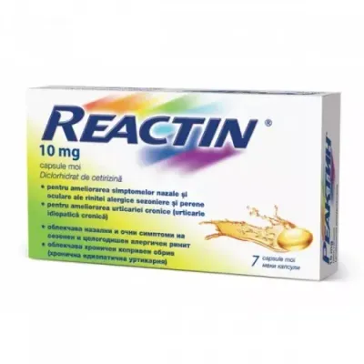 Reactin, 10 mg, McNeil