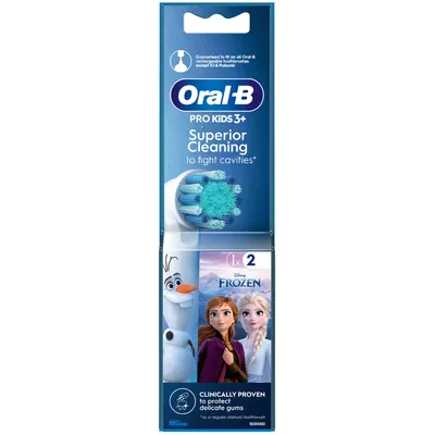 Rezerve periuta de dinti electrica pentru copii Frozen Pro Kids, 2 bucati, Oral B