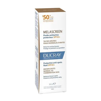 DUCRAY MELASCREEN FLUID PROTECTOR ANTI-PETE SPF50+ 50ML