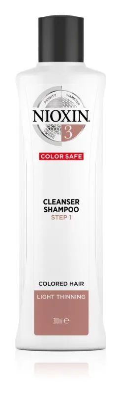 Sampon impotriva caderii parului vopsit System 3, 300ml, Nioxin
