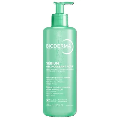 BIODERMA SEBIUM GEL SPUMANT ACTIV 400ML
