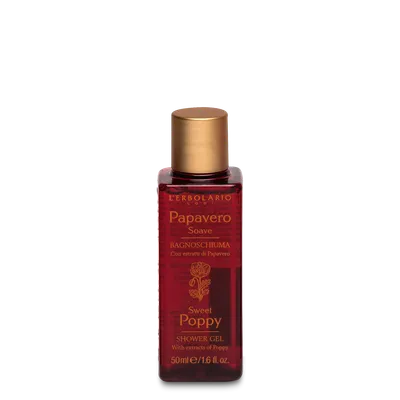L'Erbolario Mini Papavero Gel de dus, 50ml