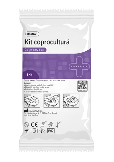 dublura cu652398340 Dr. Max Kit coprocultor cu gel Cary Blair, 1 bucata