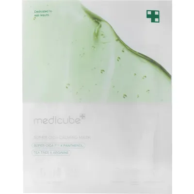 Masca de fata calmanta cu Centella Asiatica Super Cica Calming Mask, 22g, Medicube