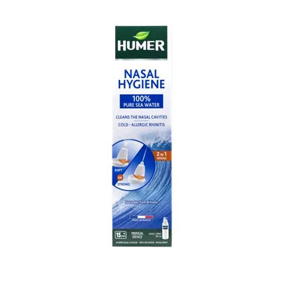 Spray cu apa de mare pentru adulti, 150ml, Humer