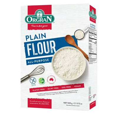 Faina simpla universala fara gluten, 500g, Orgran