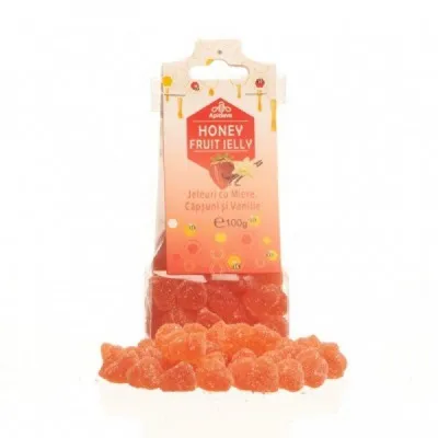 APIDAVA Jeleuri miere, capsuni, vanilie x100g