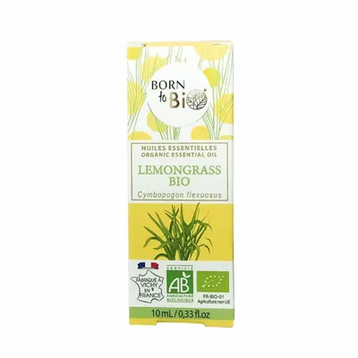 Ulei esential de lemongrass, 10ml, Born to Bio