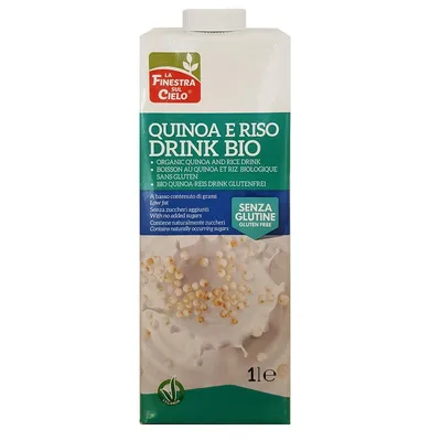 Bautura din quinoa si orez fara gluten Eco, 1l, La Finestra Sul Cielo