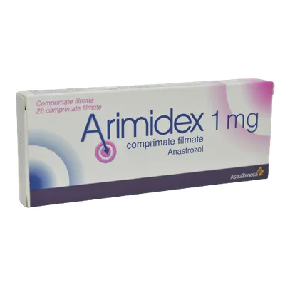 Arimidex 1mg, 28 comprimate filmate, AstraZeneca