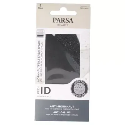 Rezerve pile de schimb din hartie abraziva pentru picioare Pedi ID, 2 bucati, Parsa Beauty
