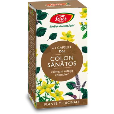 Colon Sanatos, 63 capsule, Fares