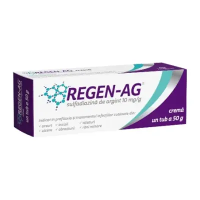 Regen-Ag crema, 10 mg/g, 50 g, Fiterman Pharma
