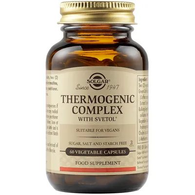 complex termogenic cu Sveto, 60 capsule, Solgar