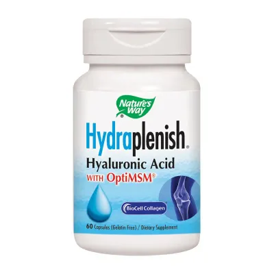 Hydraplenish plus MSM Nature's Way, 60 capsule vegetale, Secom
