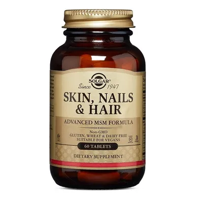 SOLGAR SKIN NAIL + HAIR FORMULA 60 TABLETE
