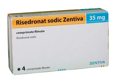 Risedronat sodic Zentiva 35 mg x 4 compr. film.