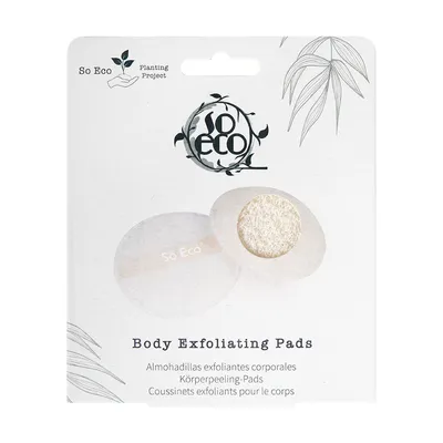 Set 2 dischete exfoliante pentru corp ecologice, 1 bucata, So Eco