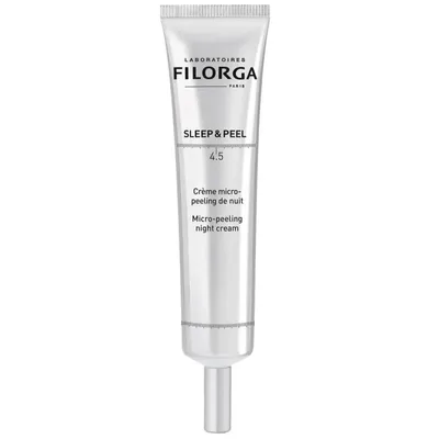 Crema de noapte regeneratoare cu AHA Sleep&Peel, 40 ml, Filorga