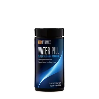 GNC BODY DYNAMIX WATER PILL 120 CAPSULE