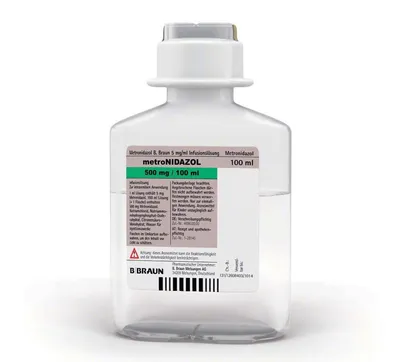 Metronidazol Braun 5 mg / ml x 20 flac. x 100 ml sol. perf.