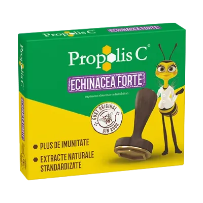 Propolis C Echinacea Forte, 20 comprimate, Fiterman