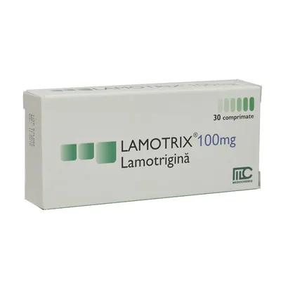 Lamotrix 100mg x 3 blistere x 10 comprimate