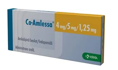 Co-Amlessa 4 mg / 5 mg / 1,25 mg x 30 comprimate