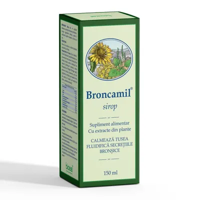 Broncamil Sirop, 150ml, Bioeel