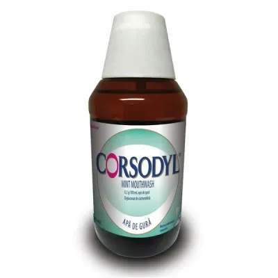 Corsodyl apa de gura, 20g/100 ml