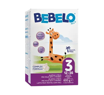 Bebelo Milk 3, 600g