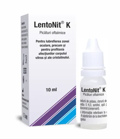 LentoNit K picaturi oftalmice, 10 ml, Inocare Pharm