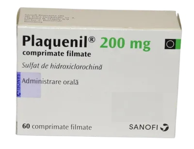 Plaquenil 200 mg x 60 comprimate filmate