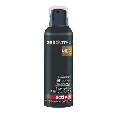 GEROVITAL MEN DEODORANT ANTIPERSPIRANT ACTIVE 150ML